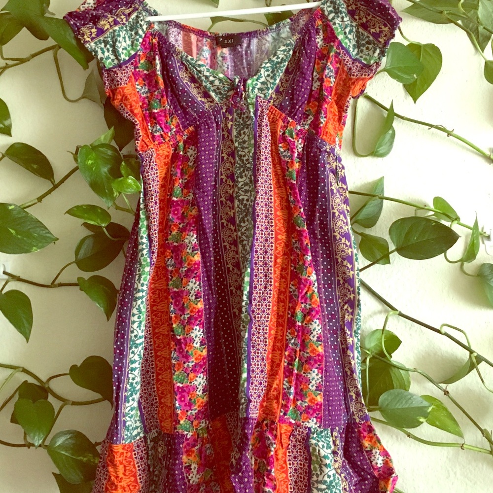 Hippy summer dress